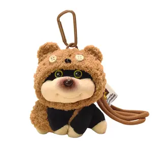 Плюшевый кулон Swollen Cheeks Bee Dog высота 11cm Whoops