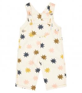 Джинсовый комбинезон с принтом Baby Marina The New Society, Stars Print