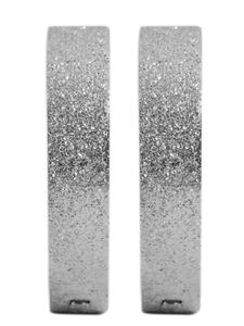 Adeliás Женские серьги - серьги-кольца на шарнирах из нержавеющей стали серебристого цвета