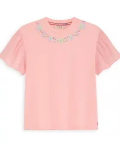 Футболка джинсовая Big Girls Group с эффектом стрейч SCOTCH & SODA