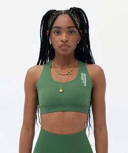 JOY STUDIO Бесшовный спортивный бюстгальтер Super Strong – зеленый