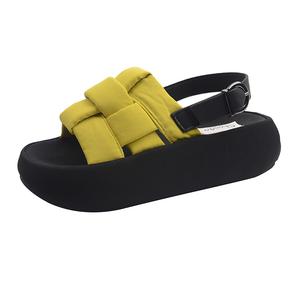 Сандалии с одним ремешком 5,5 см женские Puppytown, Yellow