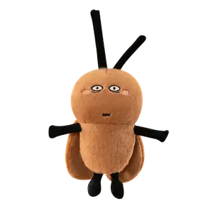 Средство от тараканов, местный деликатес провинции Гуандун плюшевая кукла высотой 12см/20см/30см JIZHUAN