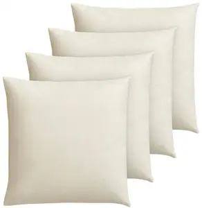 Перьевая подушка Otto Keller "Аннабель", наполнитель: 70% перо, 30% пух, чехол: хлопок, (4 шт.), доступны в разных размерах. От 40х40 до 80х80см 40х80 см, цвет creme