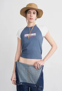 Футболка с принтом дерби Dickies, Retro Indigo