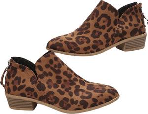 Женские ботильоны с заостренным носком, осень 2022, повседневная мода, сзади на молнии, с вырезом V, с массивным каблуком средней высоты, однотонные, удобные, на ноге, женская обувь Nemnlaa, Coffee