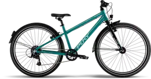 Детский велосипед PUKY CYKE 26-8 ACTIVE turquoise/black (2025)