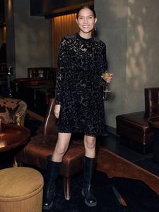 Мини-платье hot fix Whistles, черный