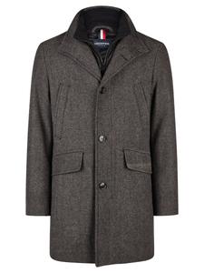 Демисезонное пальто HECHTER PARIS, Light grey