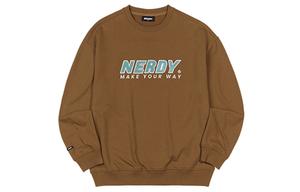 Gonglideshijie Свитшот Unisex Nerdy, коричневый