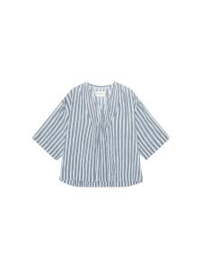 Блуза moshi moshi mind Simple, пятнистый синий