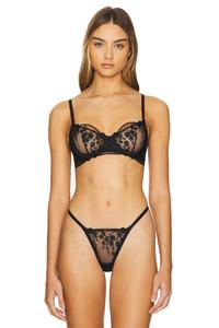 Бюстгальтер на косточках «софия» Kat The Label, черный