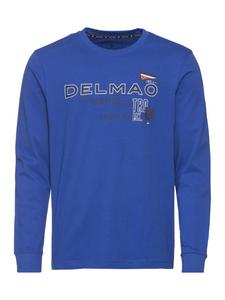 Рубашка с длинным рукавом Delmao, королевский синий