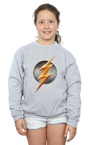 Толстовка с эмблемой «Лиги справедливости» из фильма «Флэш» DC Comics, серый