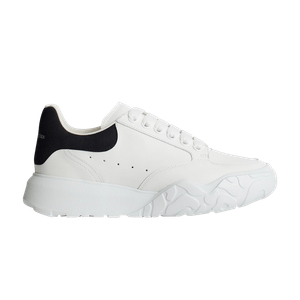 Кроссовки Alexander McQueen Wmns Court Trainer 'White Black', белый