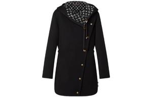 Пальто женское Louis Vuitton на пуговицах, черный