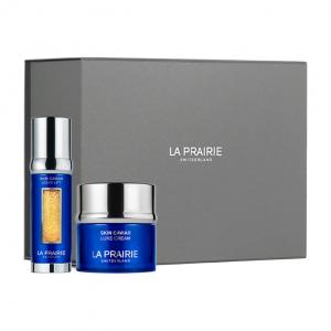 LA PRAIRIE Laiponi Blue Caviar набор сывороток для ухода за кожей: подтягивающий, увлажняющий, питающий комплект из шести предметов