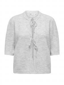 Only Petite Кардиган 'ONLSIMONI' вязаный светло-серый