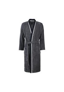 Халаты мужские кимоно 4839 серебристо-черный - 79 Cawö, серый