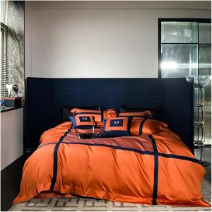 YUSIWOAL Комплект постельного белья из египетского хлопка с жаккардовым леопардовым принтом