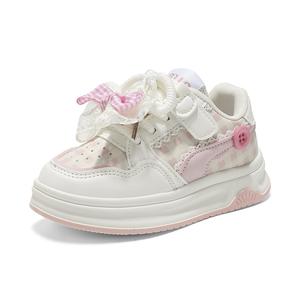 Низкие нескользящие повседневные кроссовки для детей SUPEREDGE, розовый