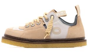 Кроссовки OETZI Skateboarding Shoes Unisex Low-top Brown Gray, хаки