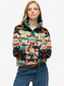 Супермягкий джемпер хенли с принтом Superdry, Nava Quilt Print