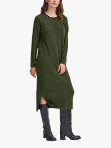Платье-джемпер Dasila с деталями на плечах ICHI, Rifle Green