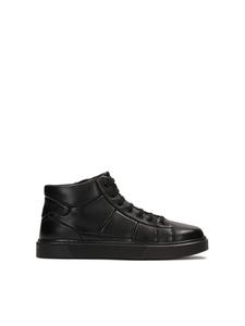 Низкие кеды черного цвета Kazar