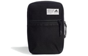 Adidas Переработанный полиэстер чехол для телефона плечевая сумка кросс-боди мини унисекс черный, Black