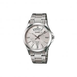 CASIO Часы Men Standard Series Silver Watch, Silver Gray Watch Dial