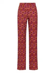 Брюки с принтом Maliparmi, красный