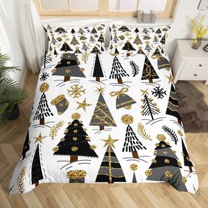 Erosebridal Комплект постельного белья с новогодней тематикой для детей с рождественским дизайном, Multi 20