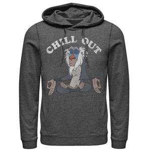 Мужской пуловер с капюшоном для медитации Disney Disney Rafiki Chill Out Licensed Character