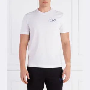 Футболка стандартного кроя Ea7, белый