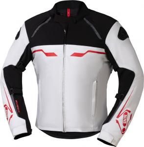 Водонепроницаемая текстильная мотоциклетная куртка IXS hexalon-st, White/Red/Black
