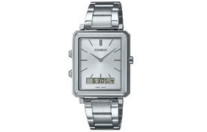 CASIO Часы Unisex Standard Series 30mm Gray Watch MTP-B205D-7EDF, Gray Dial