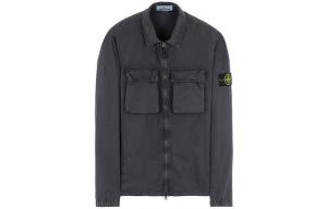 Куртка мужская Stone Island с карманами, угольно-черный
