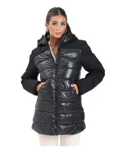 Черная стеганая пуховая куртка Jacqueline De Yong, черный