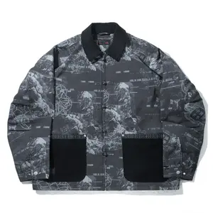 LiNing Пуховик Men's Black All Over Print