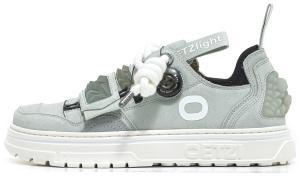 OETZI Айс Мэн Оз лёгкие лоу-топ скейтерские кроссовки унисекс серо-зелёные, цвет Gray Green