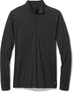 Базовый слой Merino 185 с длинными рукавами и полумолнией - мужские высокие размеры REI Co-op, черный