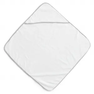 Полотенце с капюшоном Baby особенно мягкое Christy, белый/серый