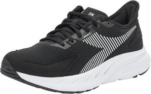 Мужские низкие гимнастические кроссовки Diadora, черный/серебряный