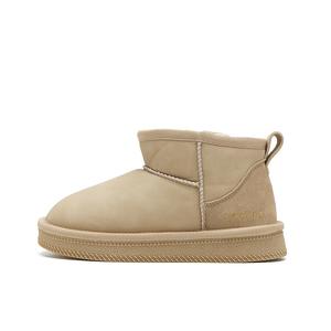 Детские утепленные ботинки Kids YeeHoO, бежевый