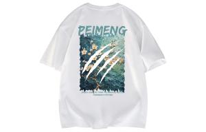 Peimon Футболка унисекс Permon/PEIMENG, Белый