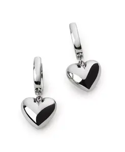 Серьги-Кольца в форме сердца - Джессика Ana Luisa, silver,silver