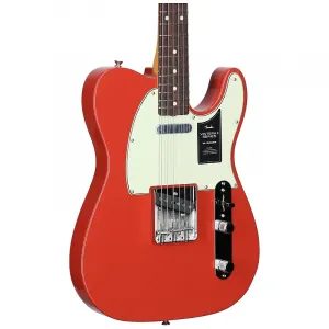 Электрогитара Fender Vintera II '60s Telecaster, гриф из розового дерева (с чехлом), красный Фиеста