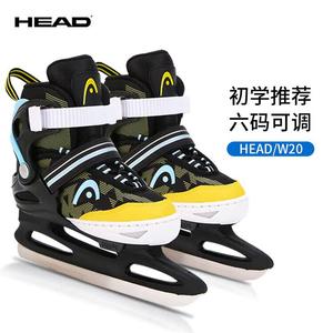 HEAD Коньки для фигурного катания, черные, с регулировкой, размер M (31-36)