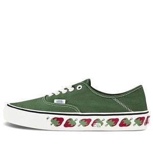 Кроссовки authentic low tops non-slip lightweight skateboarding shoes green Vans, зеленый